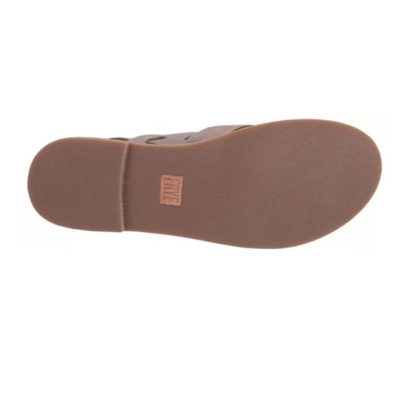 Frye Women’s Toe Strap Tait Softy Almond Toe Leather Slingback Sandal Size 7.5 - Picture 3 of 6